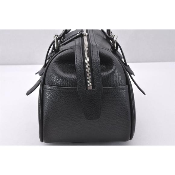 Auth Burberry Vintage Hand Boston Bag #74403B27B - Picture 3 of 15